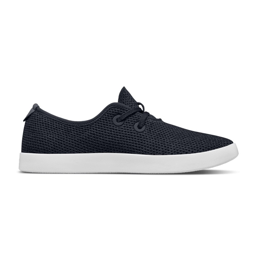 Allbirds Women\'s Tree Skippers - Boat Shoes Navy - QPN250639